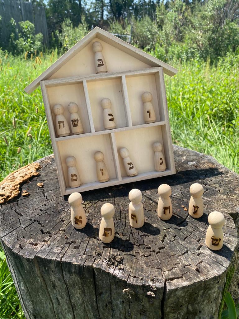 Engraved Peg Dolls