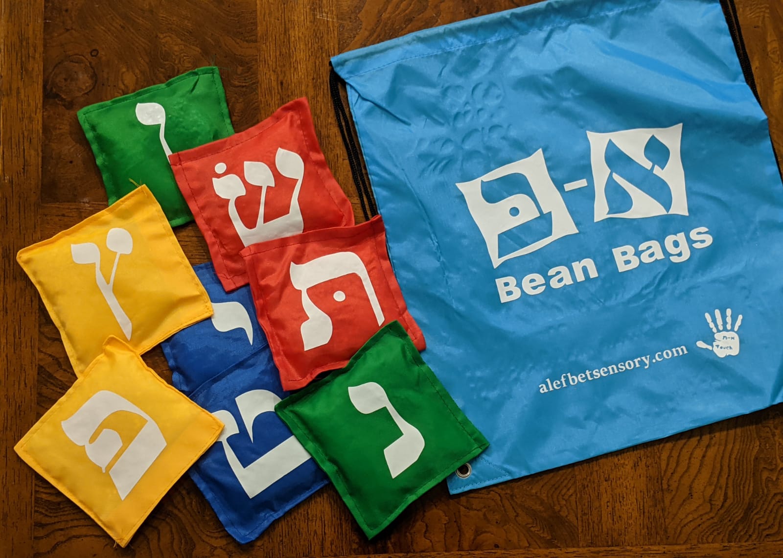 Alef Bet BeanBags